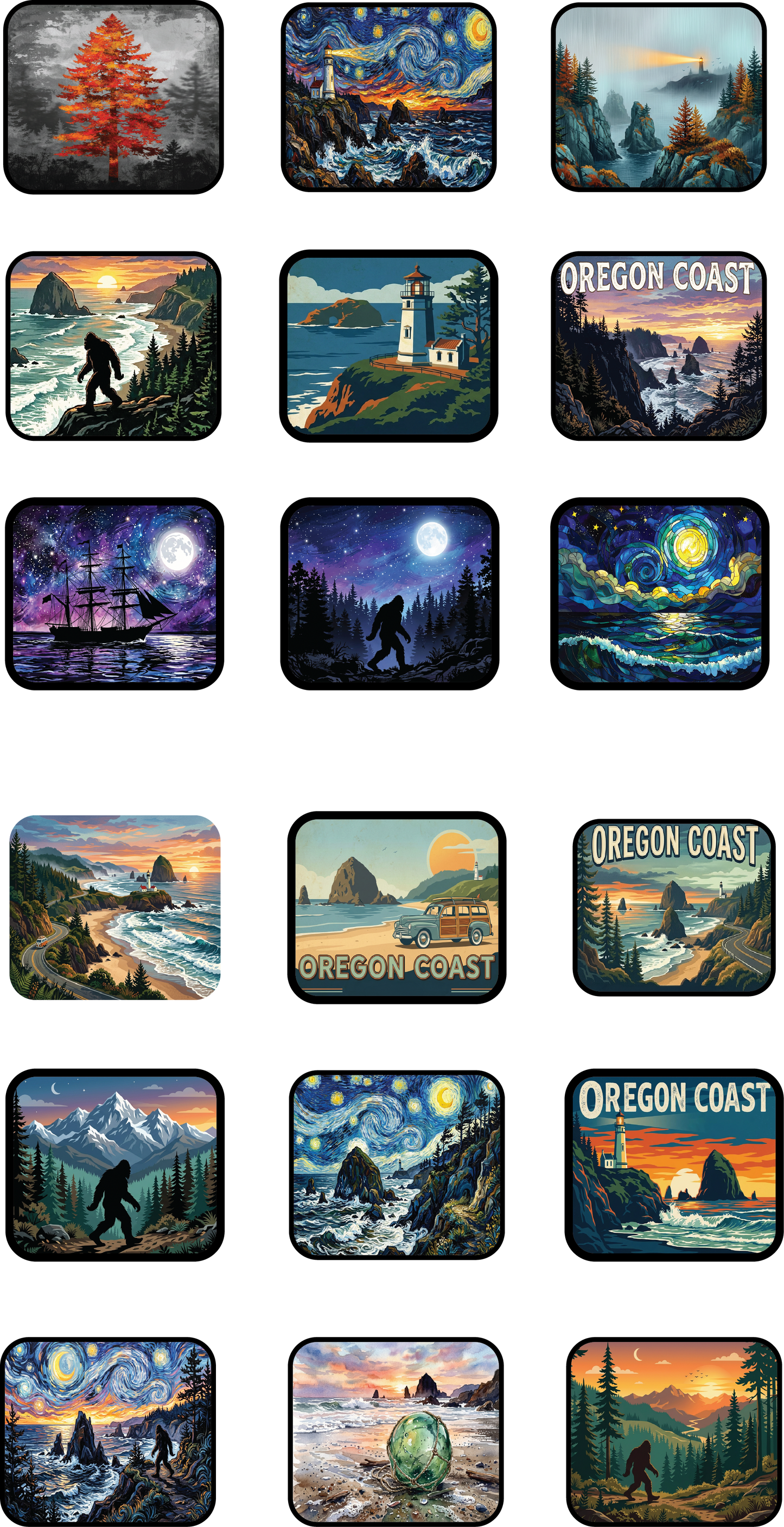 Coastal Image Nightlight with Auto On-Off