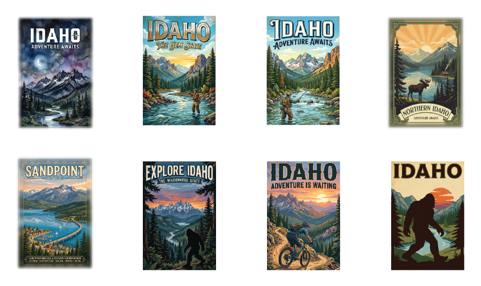 Full Color Wooden Fridge Magnet